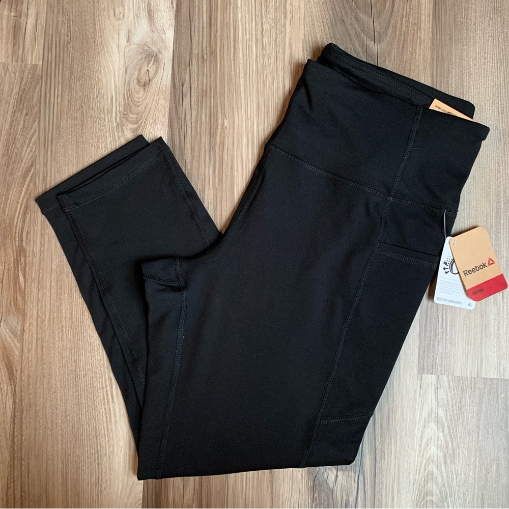 Reebok Women’s XL Skinny Capri High Rise